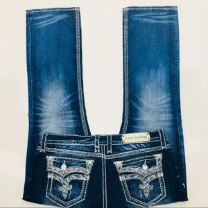 Rock Revival Ginger” Easy Boot Jeans Size 32